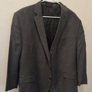 Calvin Klein Suit Sports Coat Gray 48R